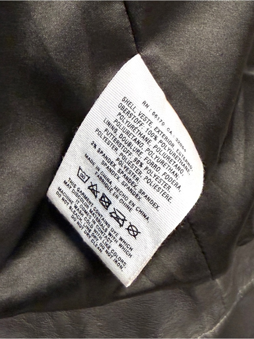 Anthropologie Hei Hei Vegan Leather Moto Jacket - Picture 6 of 7